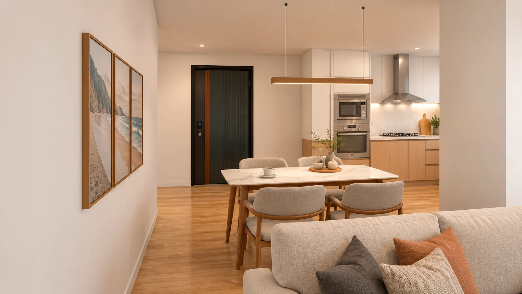 Apartamento 48 m² — Ambientes integrados