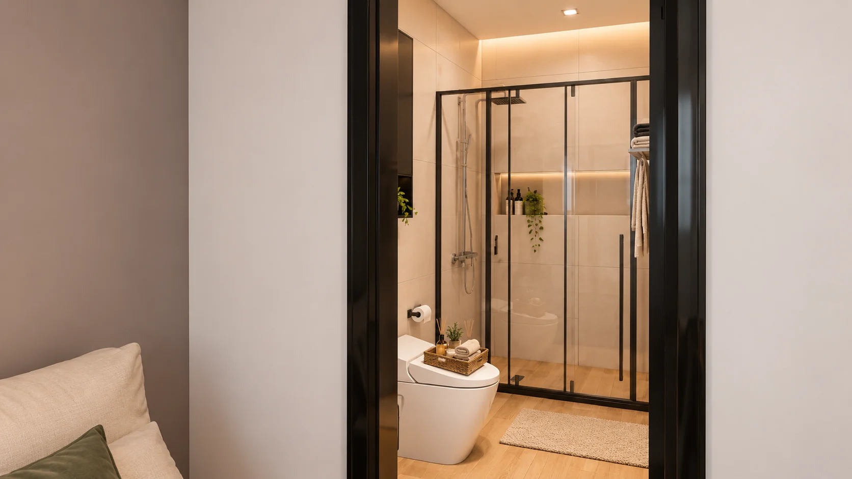 Apartamento 86 m² — Banheiro Suite
