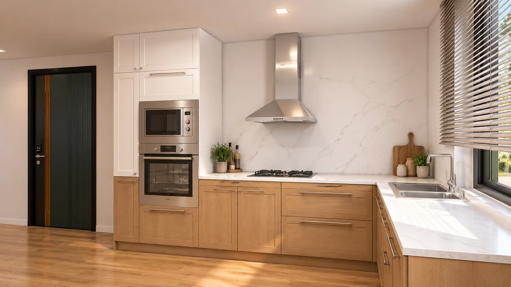 Apartamento 48 m² — Cozinha