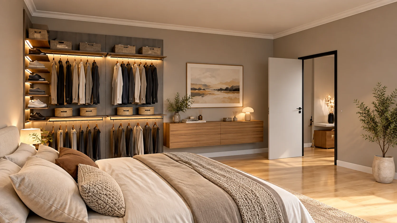 Apartamento 40,96 m² — Quarto 1